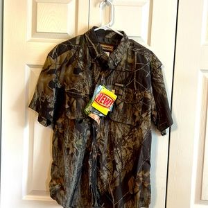 REMINGTON LIGHT WEIGHT CAMO MEDIUM SHORT SLEEVE SHIRT